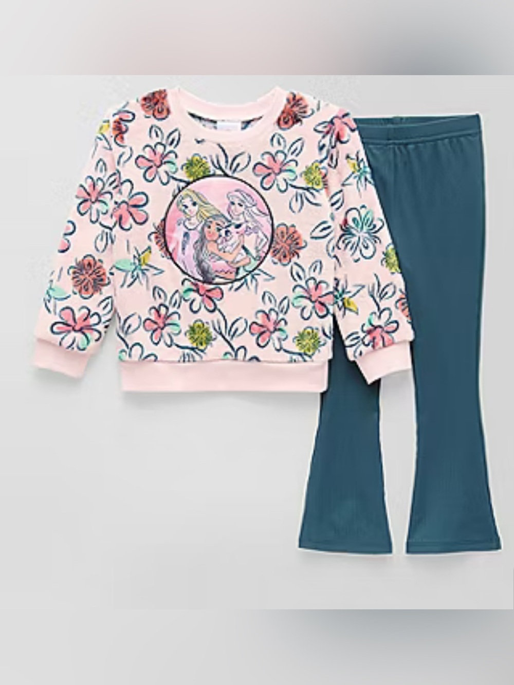 Disney Toddler Girls Princess 2-pc. Pant Set